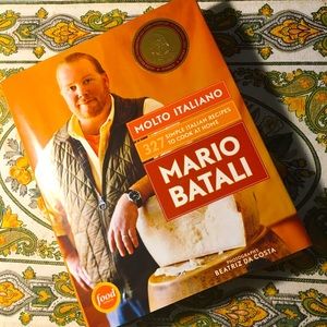 Mario Batali Cookbook - Impressive 522 Pages - What a GREAT 👍 GIFT 🎁!